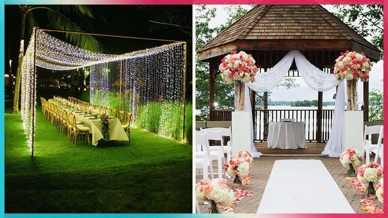 MUST WATCH! 25+ Best Collection Outdoor Gazebo Wedding Decoration 2021