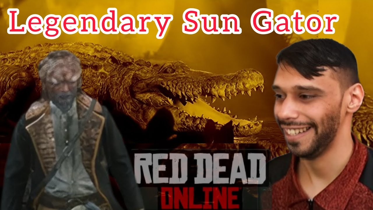 صيد الحيوان الاسطوري التمساح البرتقالي (Legendary Sun Gator) بلعبة ريد ديد 2 اونلاين 🔥🤩🫡 # 10