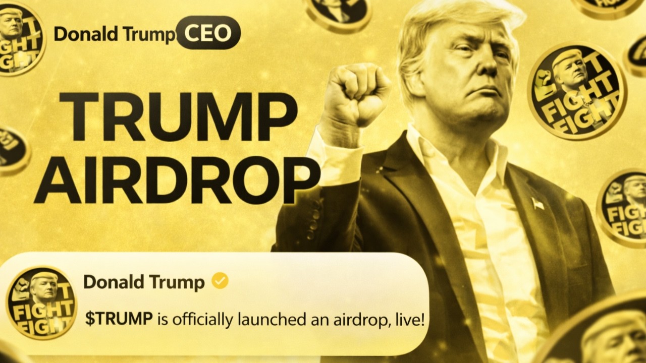 Trump Coin Airdrop | New Crypto Airdrop Claim Up To 30,000$
