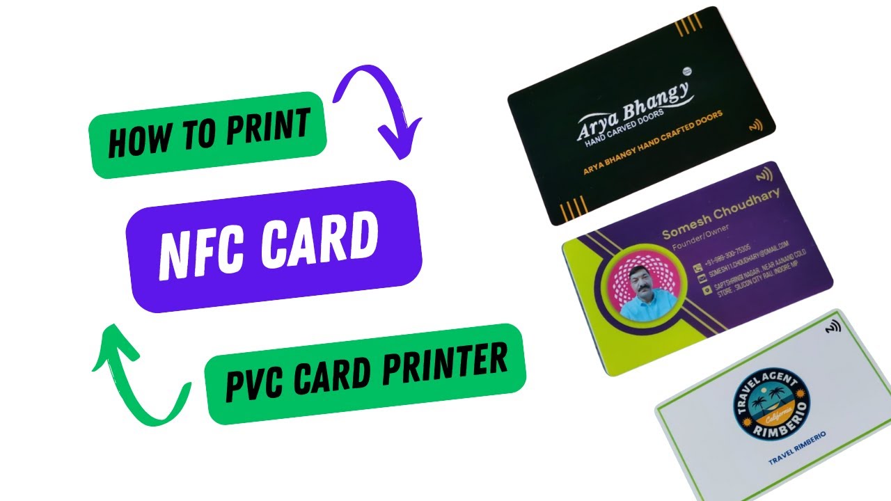 How to Print NFC Card | NFC Card Printer