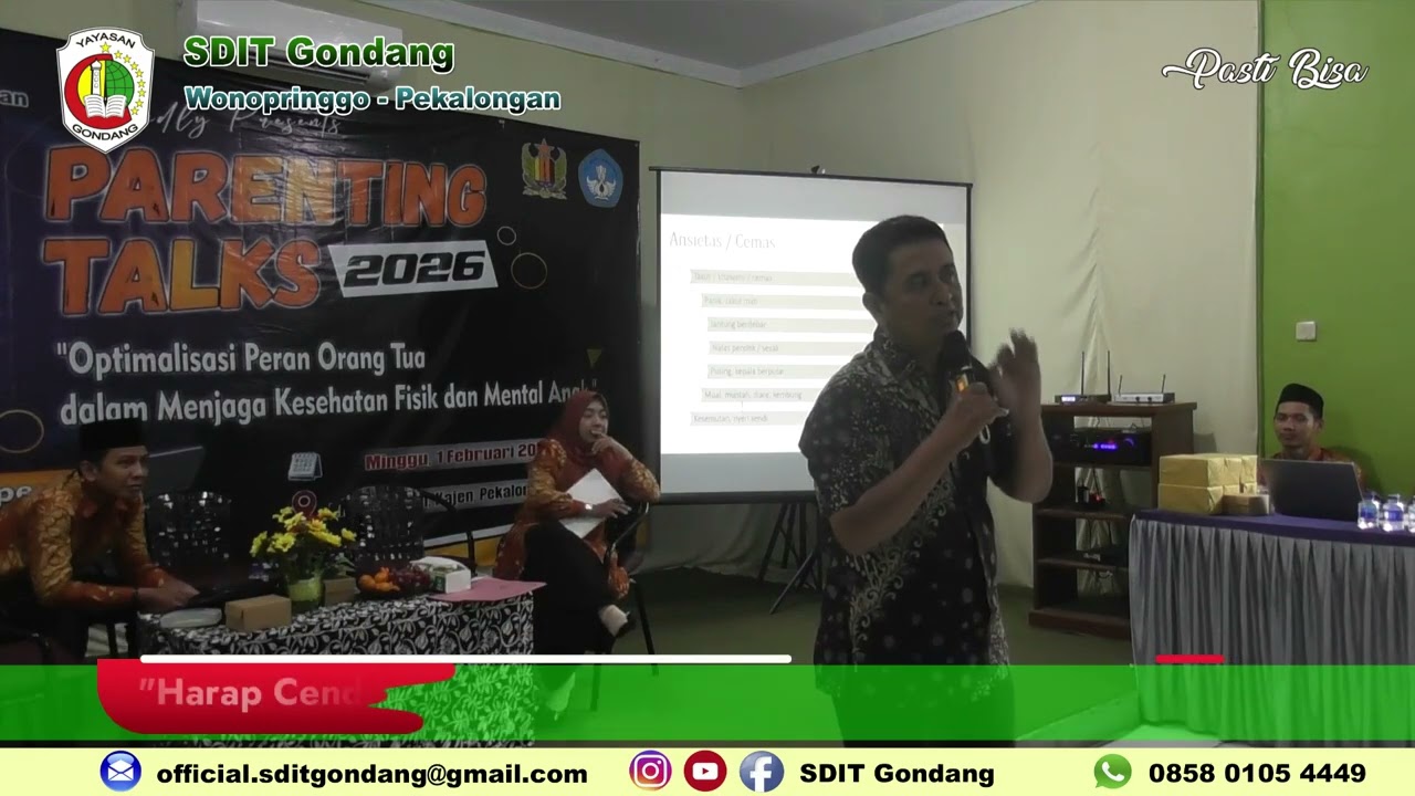 Part 3 | Parenting Talks 2026 bersama Harap Cendekiawan, S.Psi., Psi | SDIT Gondang