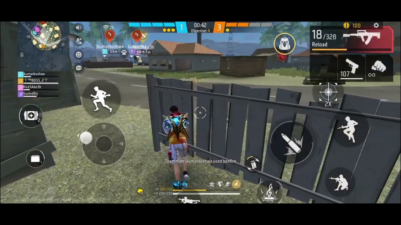 Impossible to possible Booyah in #clashsquadgaming #freefiregame #viralvideo 