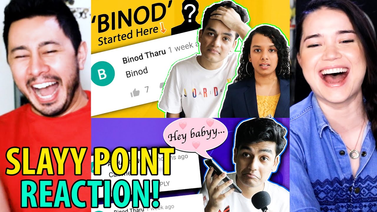 SLAYY POINT | Why Indian Comments Section is Garbage & Who is BINOD? | Reaction | Jaby Koay