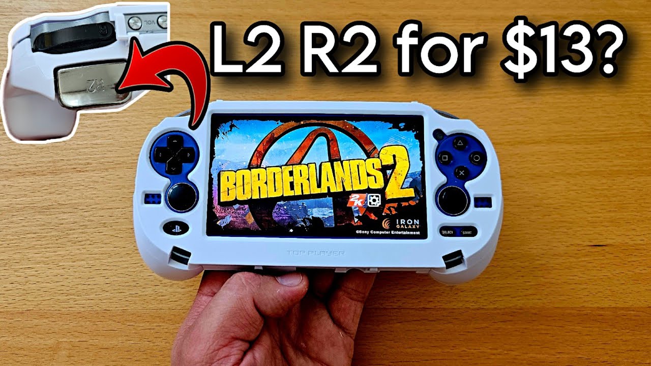 Супер дешевая рукоятка Ps Vita L2 R2 на самом деле ХОРОШАЯ?
