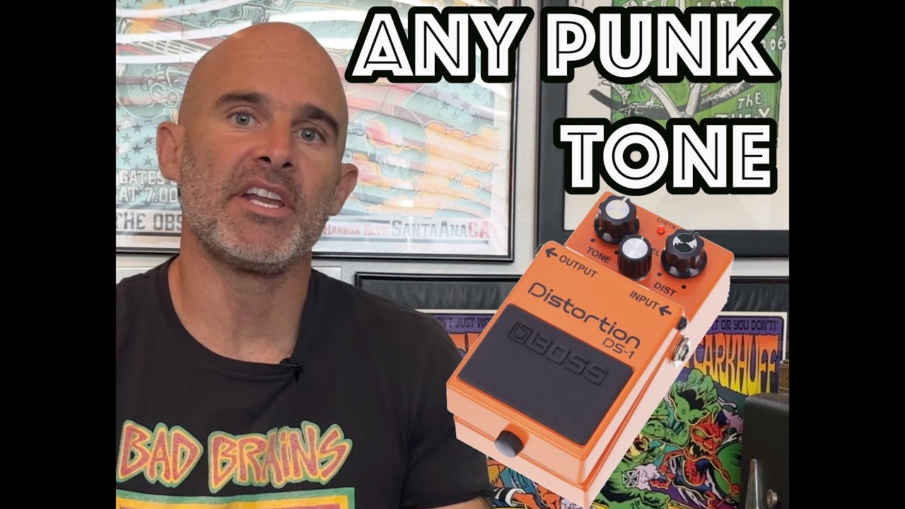 How To Use The Boss DS 1 Distortion Pedal To Get ANY Punk Tone