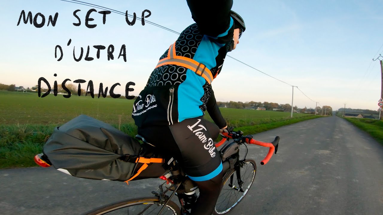 Mon set up pour la Race Across France / Ultra Cyclisme