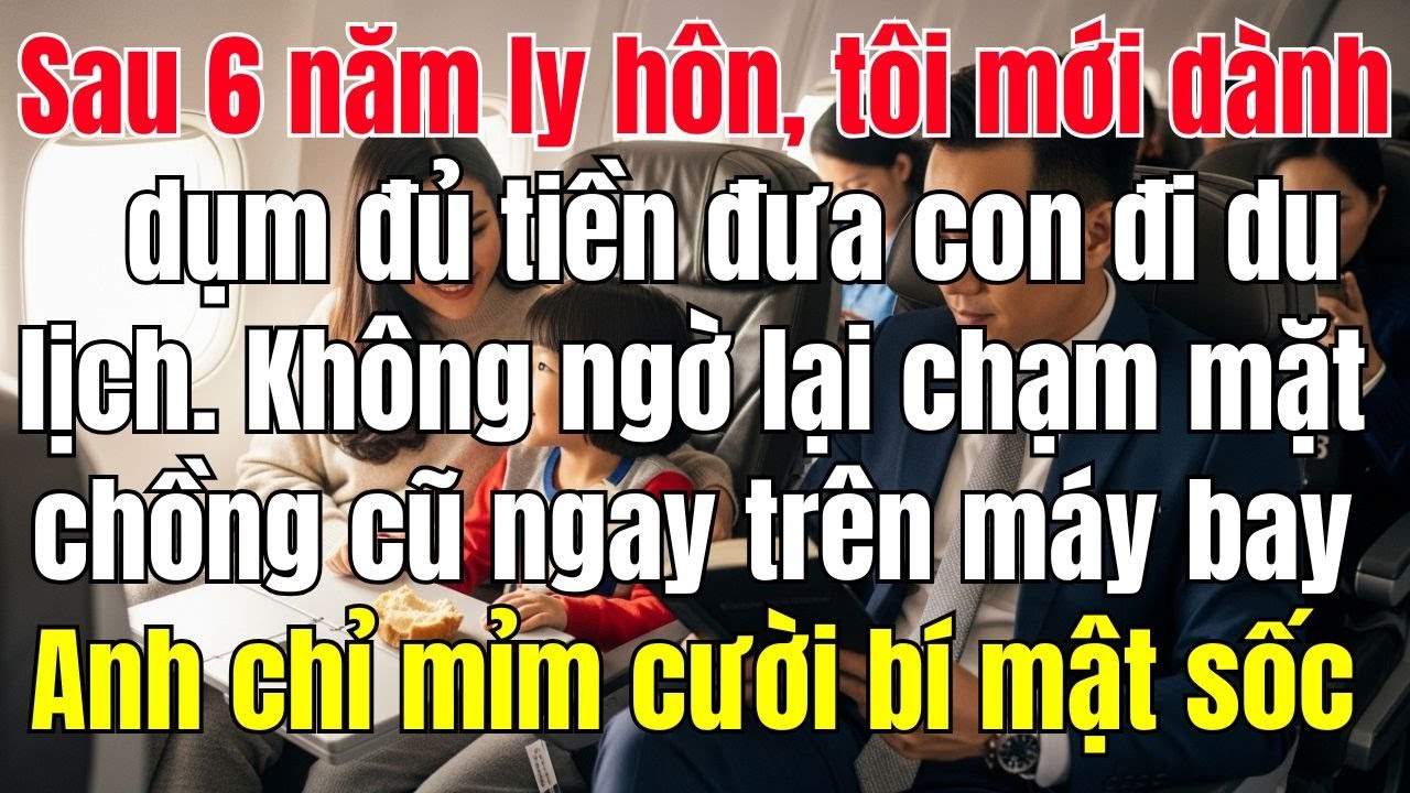 Sau 6 năm ly hôn, tôi mới dành dụm đủ tiền đưa con đi du lịch. Không ngờ gặp chồng cũ trên máy bay