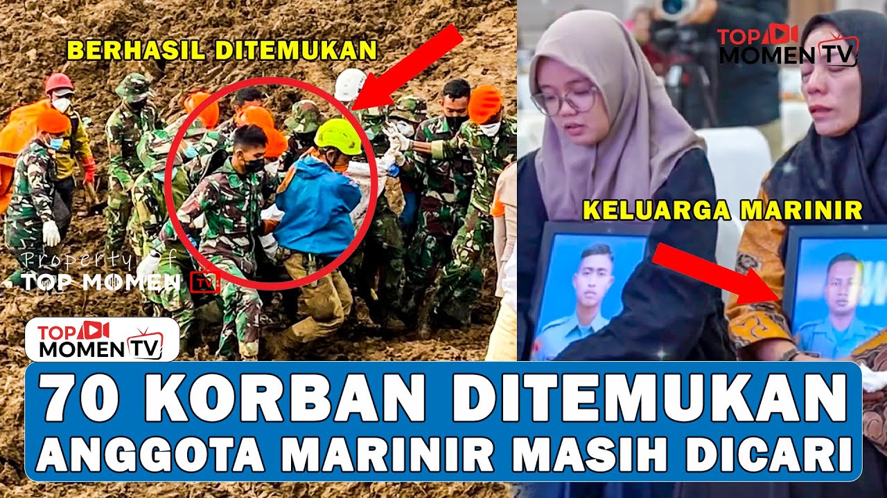 Longsor Cisarua Bandung Barat Bertambah, 70 Korban Ditemukan, 10 Masih Dalam Pencarian