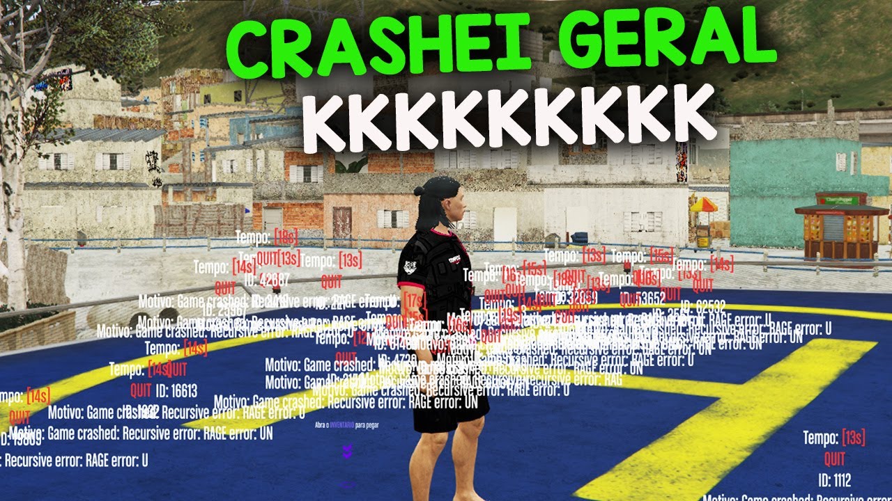 irritando e crashando ao extremo quem faz rp sério no gta rp..