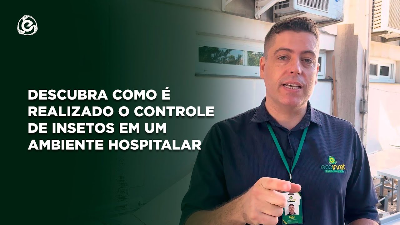 Descubra como é realizado o controle de insetos em um ambiente hospitalar