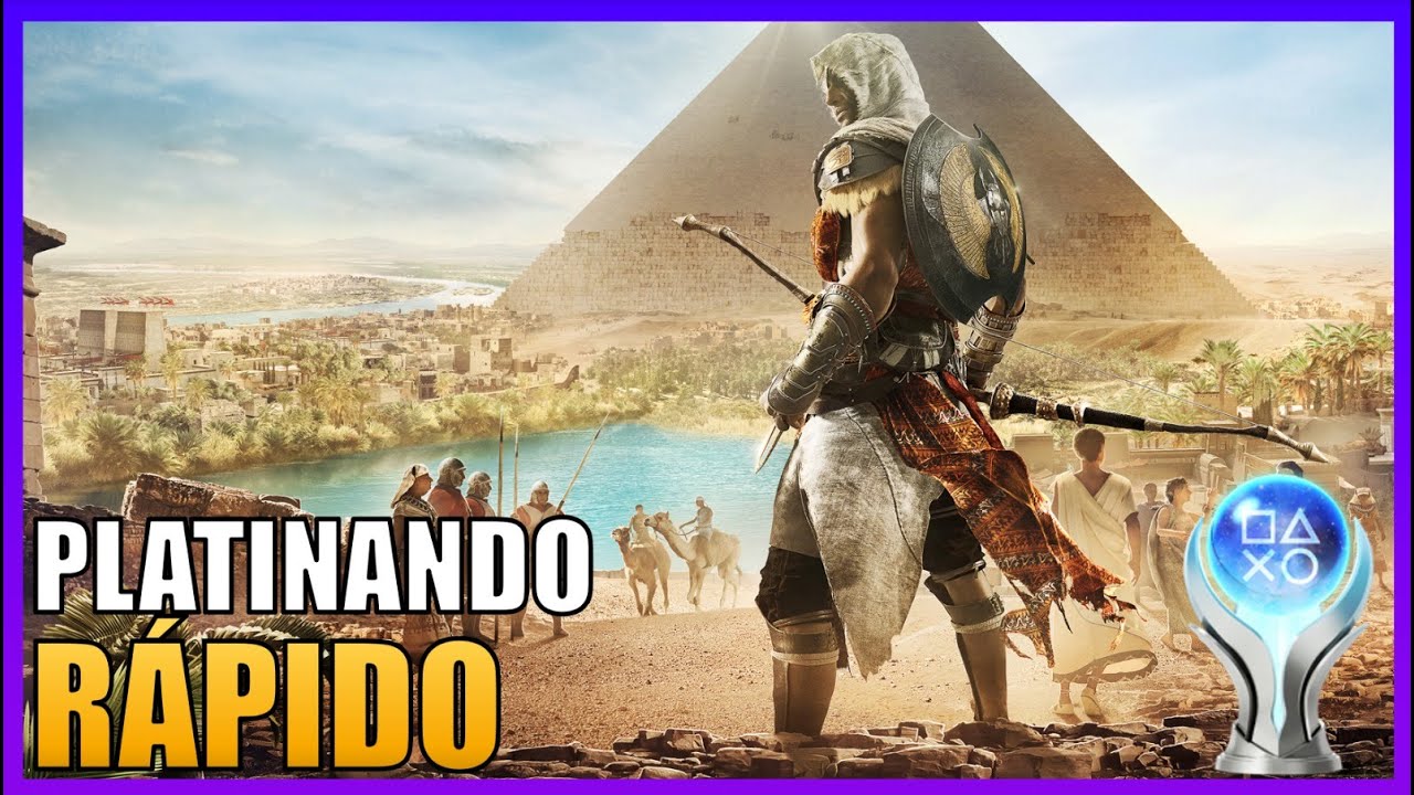 Platina do  Assassin's Creed Origins - Guia de Troféus e Conquistas