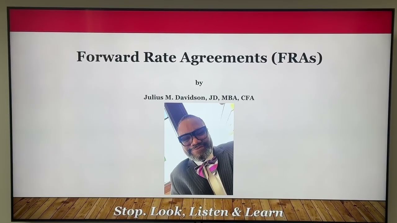 Forward Rate Agreements