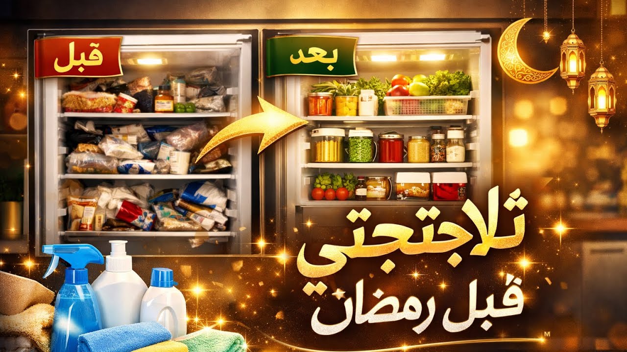 نظفت ورتبت  مطبخ قبل رمضان 🥹