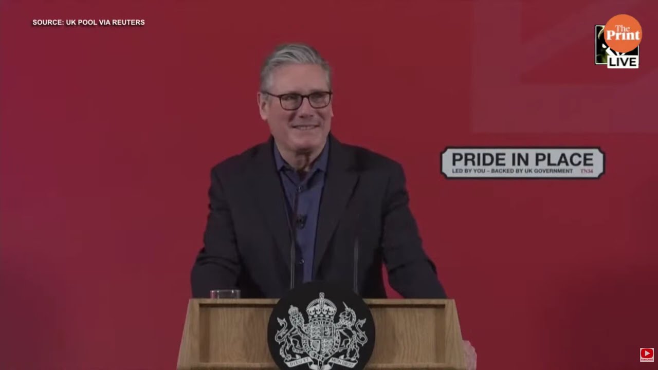 LIVE: British Prime Minister Keir Starmer delivers speech in East Sussex