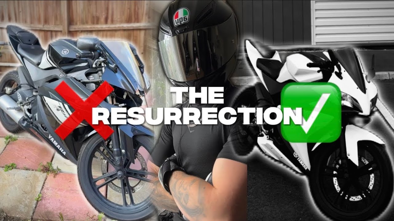 Yamaha R125 Crash Repair Full Series | 4K