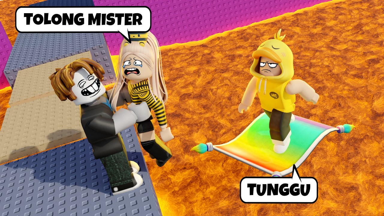 PRANK!! Aku GENDONG dan LEMPAR Bocil Rusuh di TROLL Tower!!
