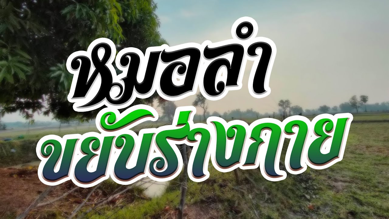 รวมเพลงหมอลำขยับร่างกาย