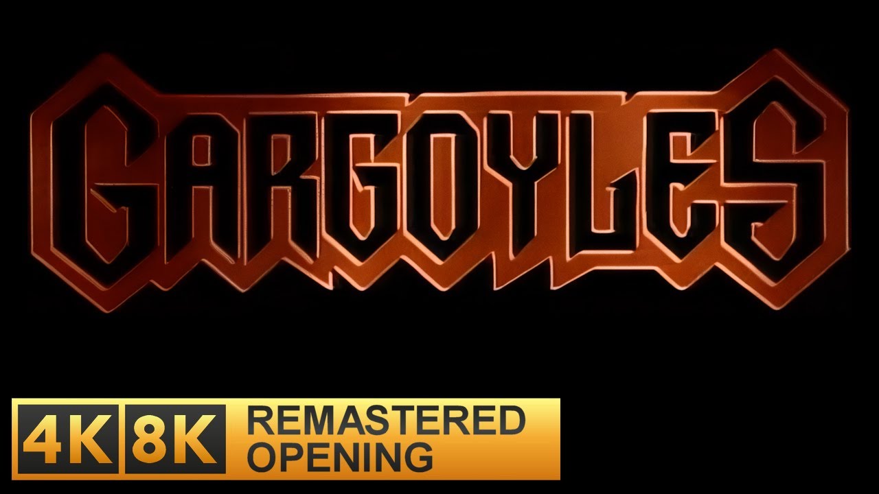 Gargoyles (1994) - 𝙰𝙸 Remastered Opening | UHD 4K 8K