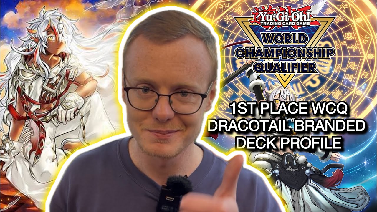 1ST PLACE DRACOTAIL BRANDED DECK PROFILE Yu-Gi-Oh! WCQ Dudley 2026