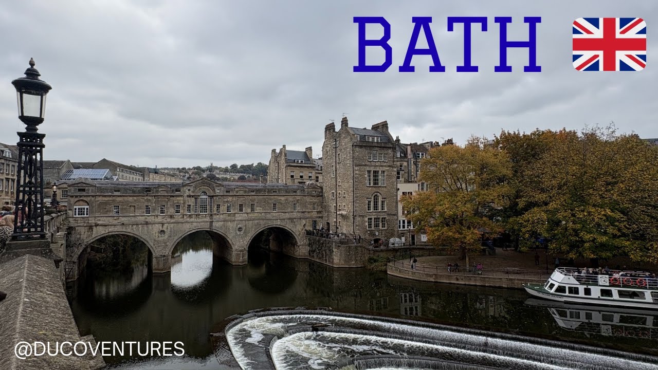 Bath, United Kingdom 🇬🇧 | Roman Baths, Georgian Streets & Hidden Gems | 2025 | 4K