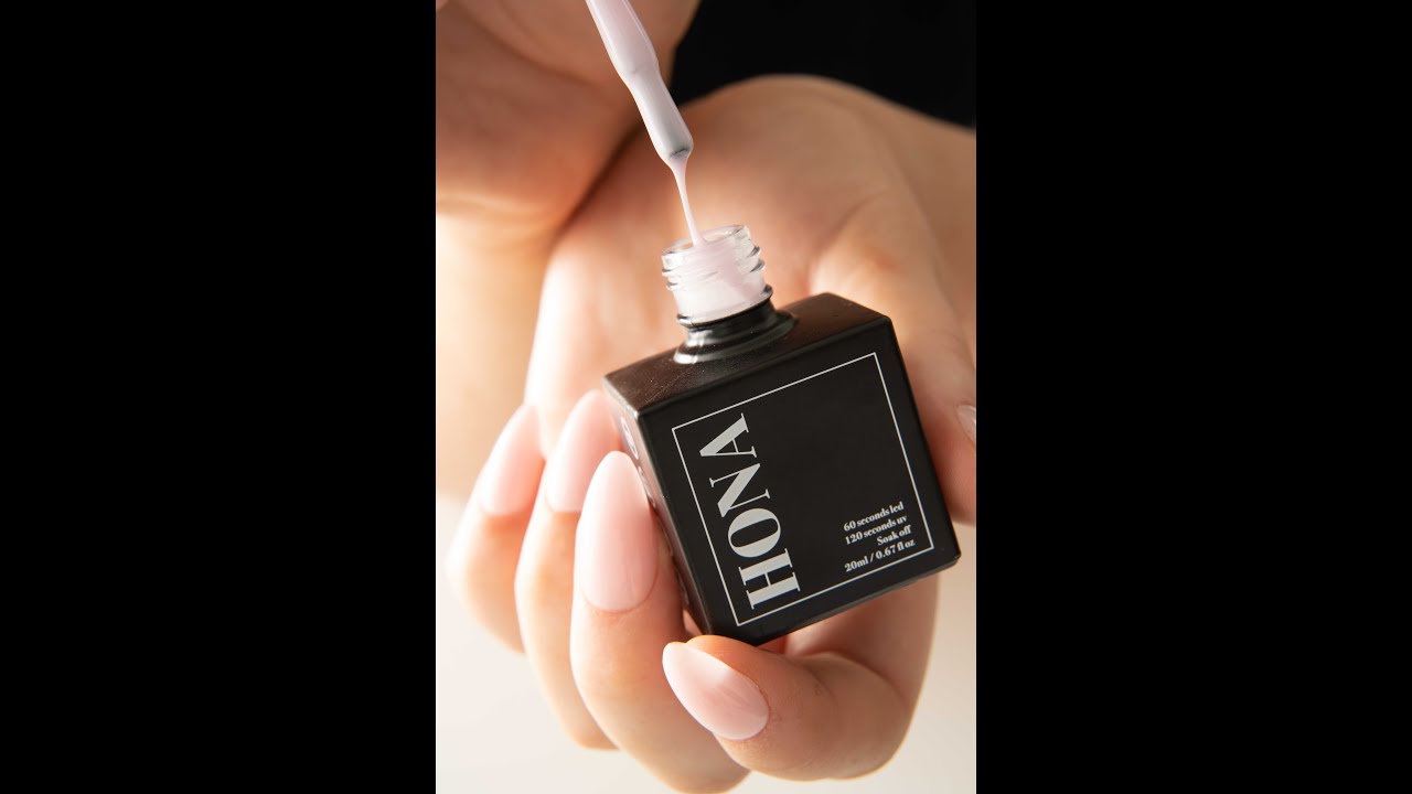 Hypoallergenic Hema Free Builder Gel Application - HONA, Home Of Nail Art (Biab)