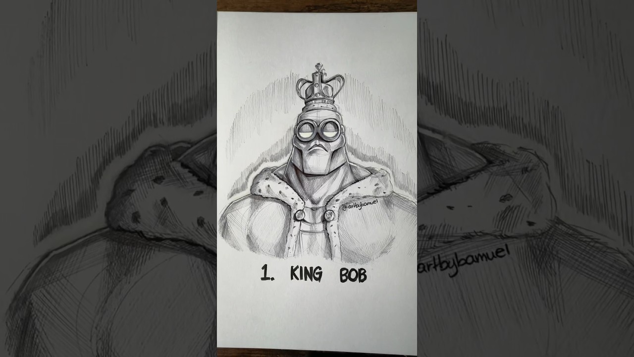 King Bob has the most aura #my #art #drawing