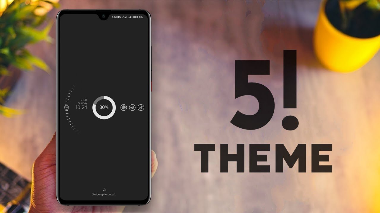 Extremely Dark MIUI Theme For Xiaomi Devices | Dark UI Design