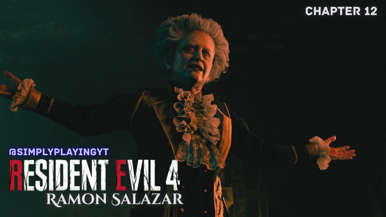 Ramon Salazar - Resident Evil 4 Remake [ Chapter 12 Gameplay ]