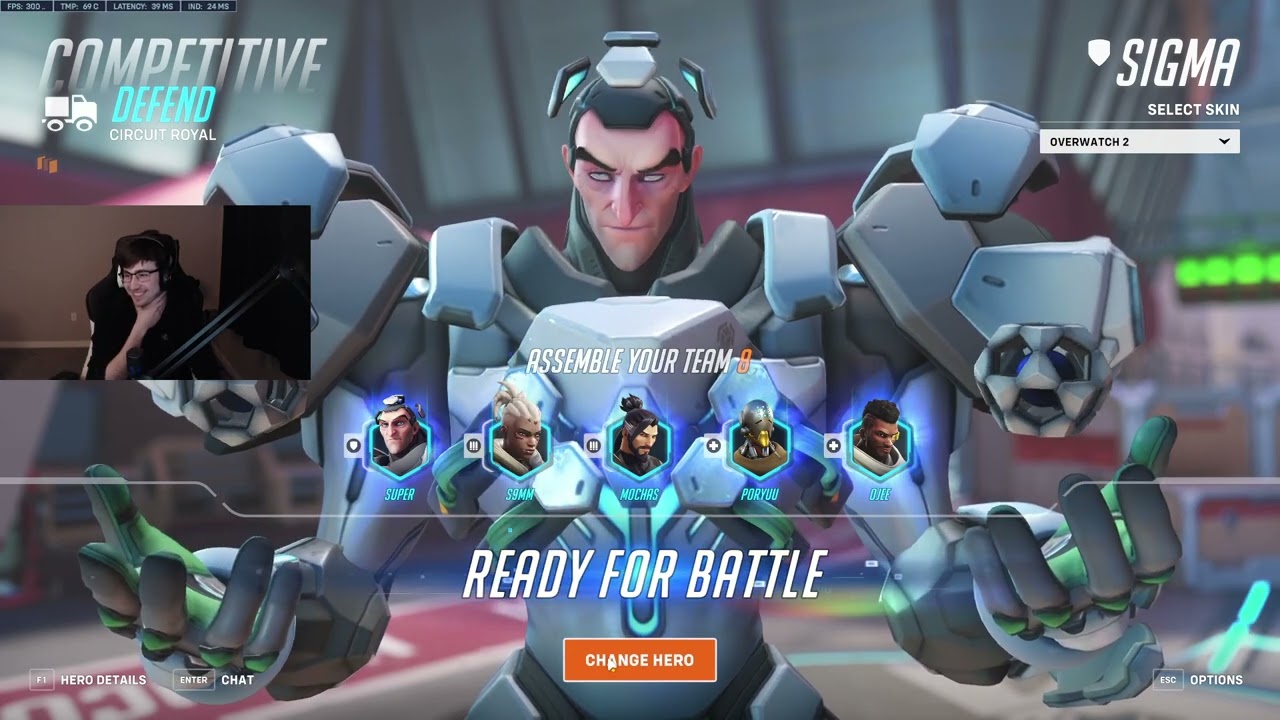 SUPER INSANE SIGMA GAMEPLAY OVERWATCH 2 SEASON 3