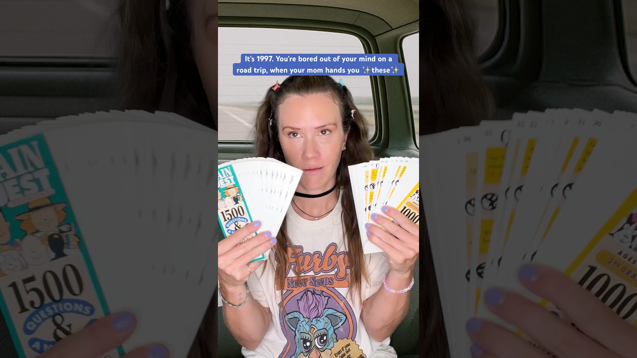 Wait but is Brain Quest why we&rsquo;re all obsessed with trivia as adults?! #millennial