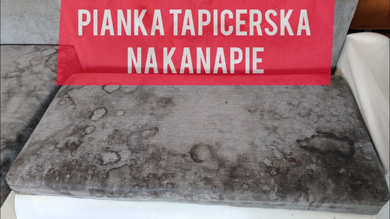 Piorę zajechaną kanapę zapieraną pianką tapicerską plus woda po praniu kanapy.
