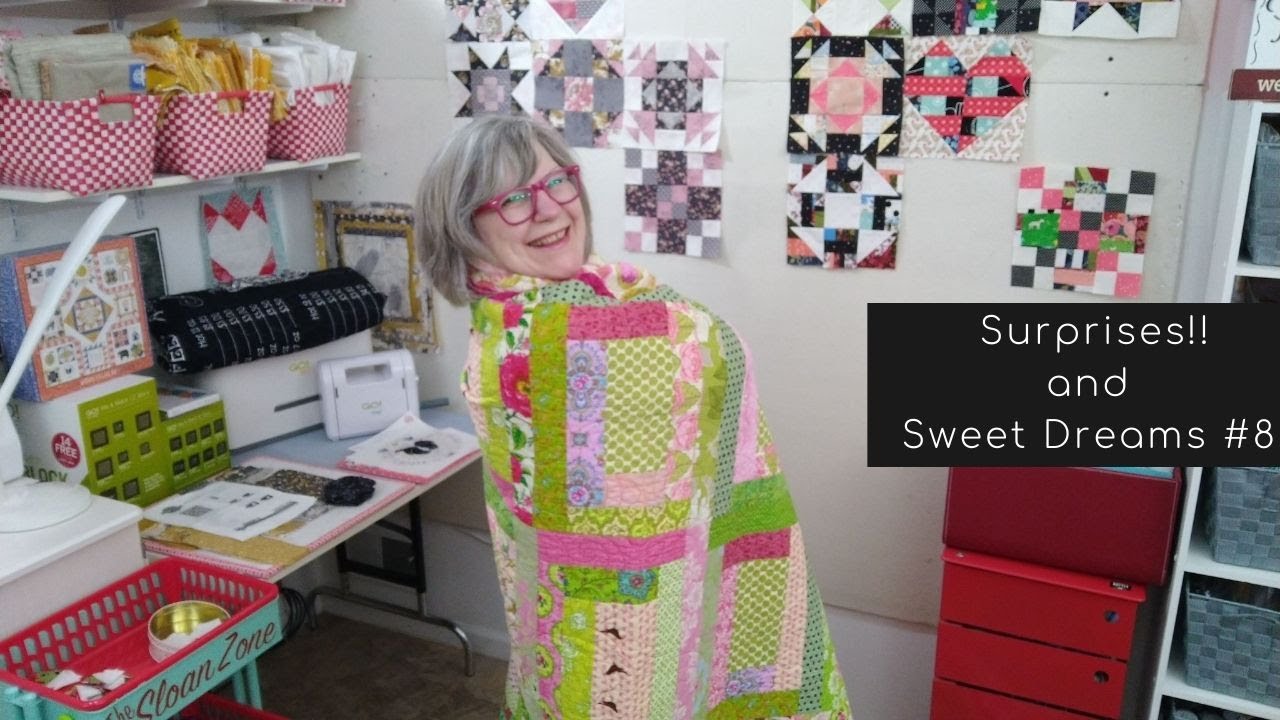 A Surprise! Sweet Dreams Block #8  & our March Block a Day!