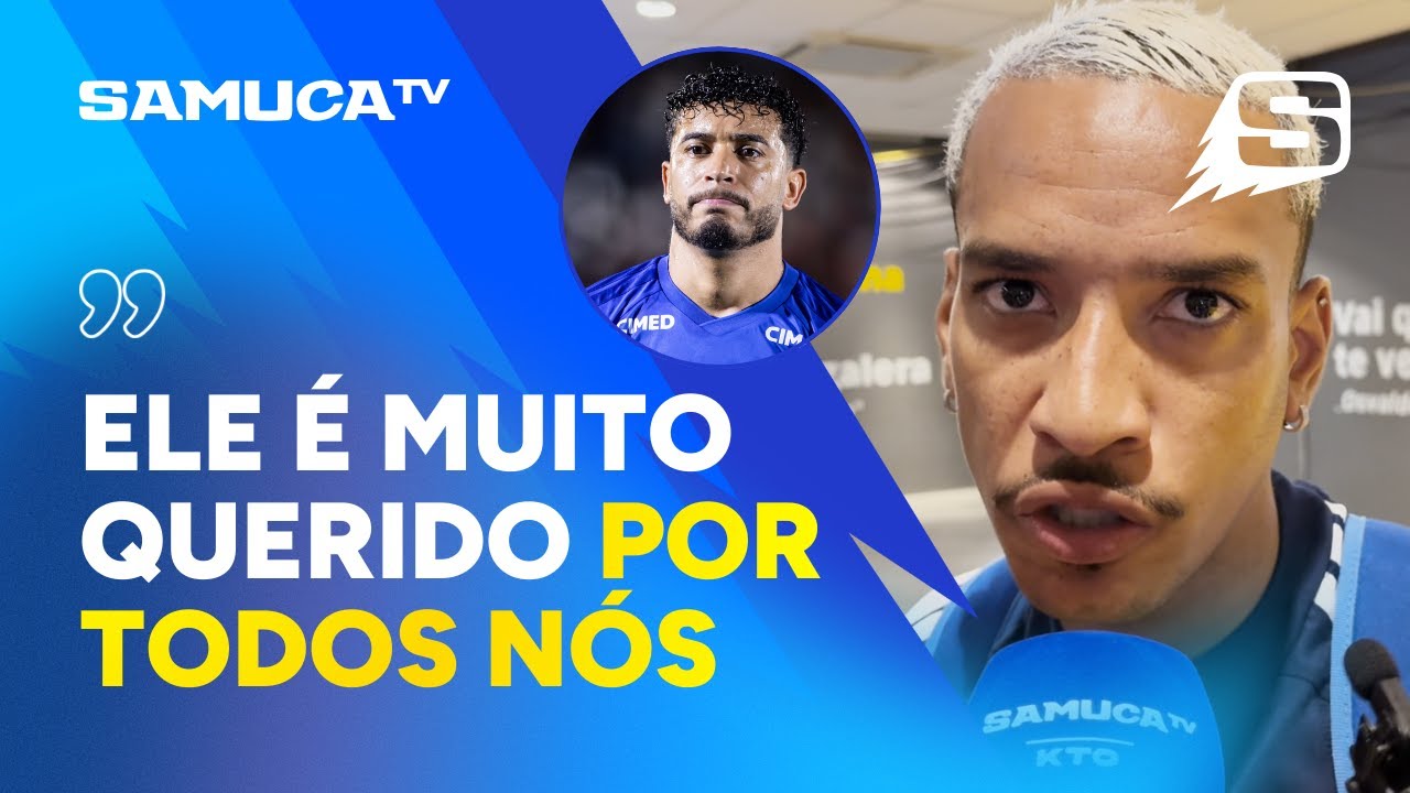 MATHEUS PEREIRA SAI EM DEFESA DE WILLIAM APÓS VAIAS DA TORCIDA DO CRUZEIRO