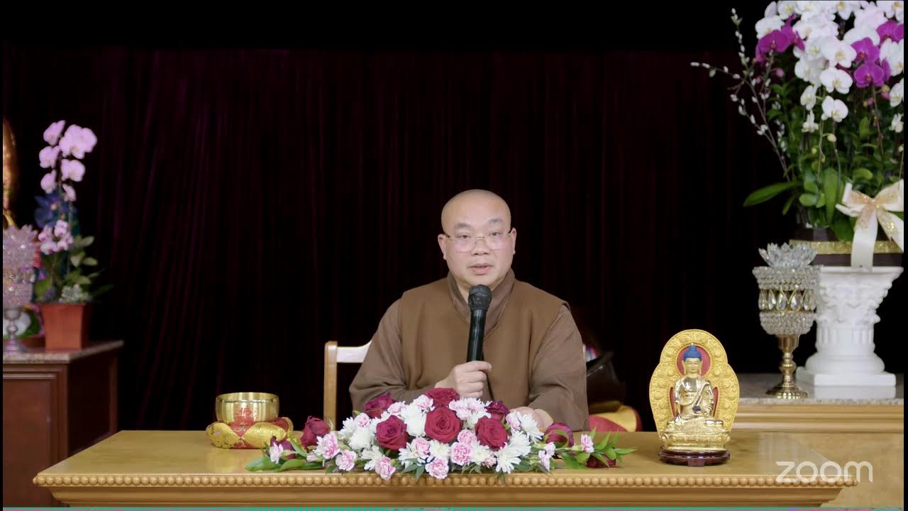 [LIVE]-Lớp A Tì Đàm-Câu Xá Q5 - Thầy Thích Huyền Châu || SBU TV 57.15