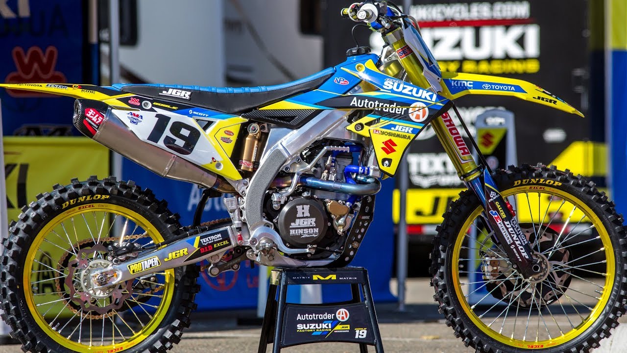 Inside Justin Bogle's Factory JGR Suzuki RMZ450 - Motocross Action Magazine