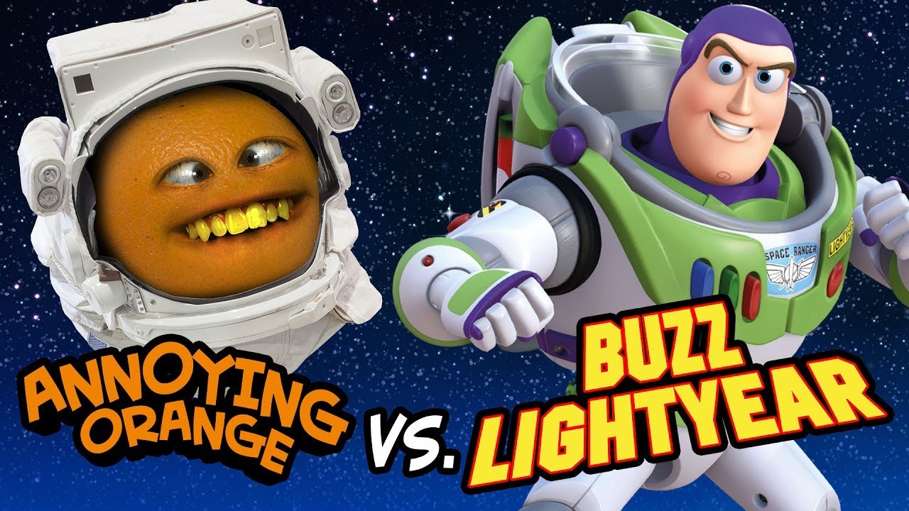 Annoying Orange vs Buzz Lightyear!