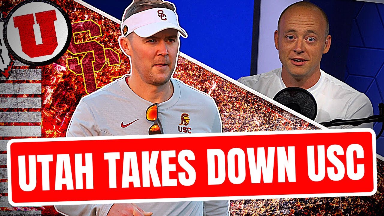Utah Stuns USC - Josh Pate Rapid Reaction (Late Kick Cut)