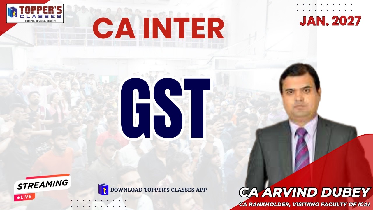 CA INTER GST/ JAN.27 /16-03-2026