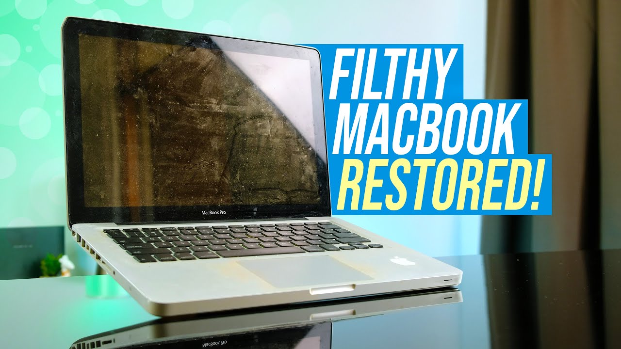I Got A FILTHY Macbook Pro For Free... Let's Fix It Up!