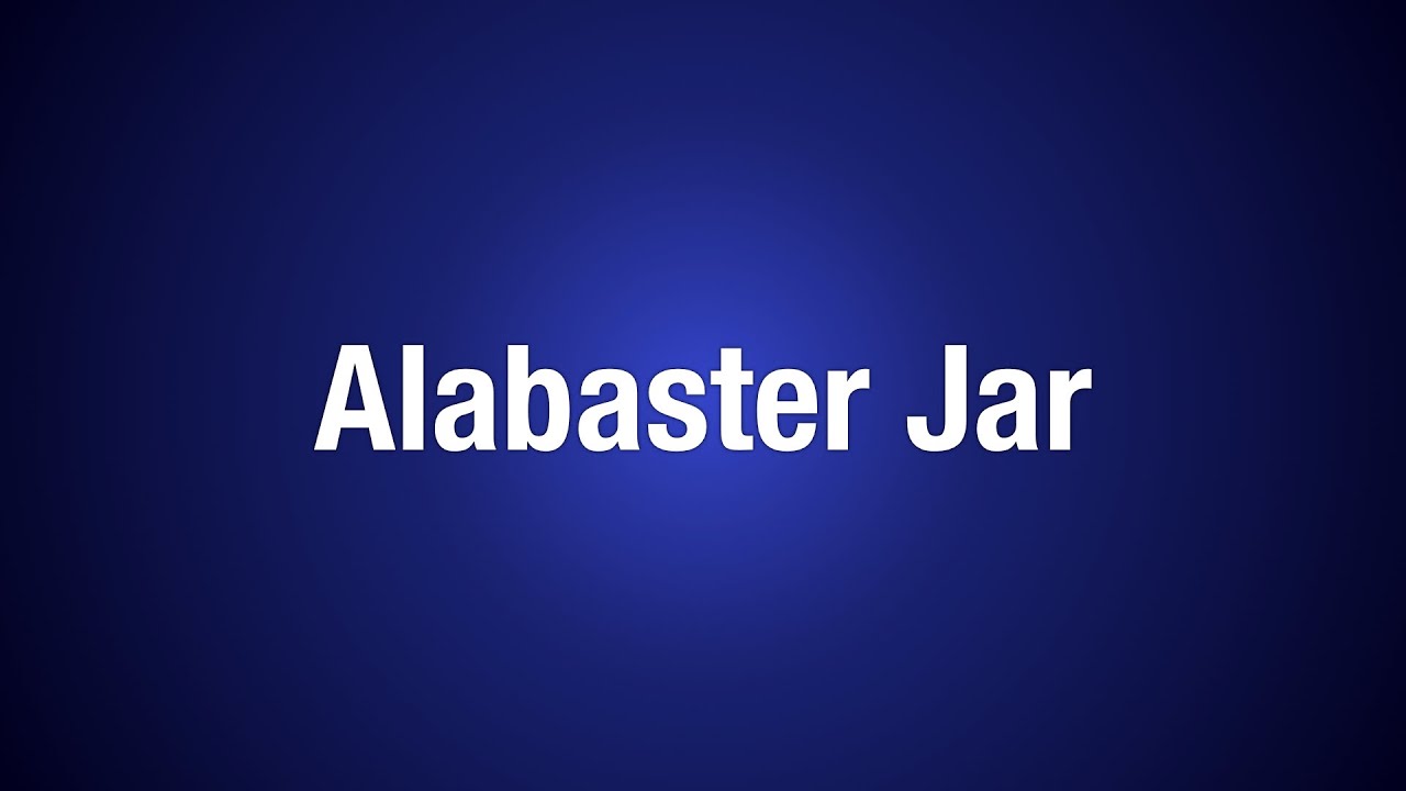 UCKG - Alabaster Jar