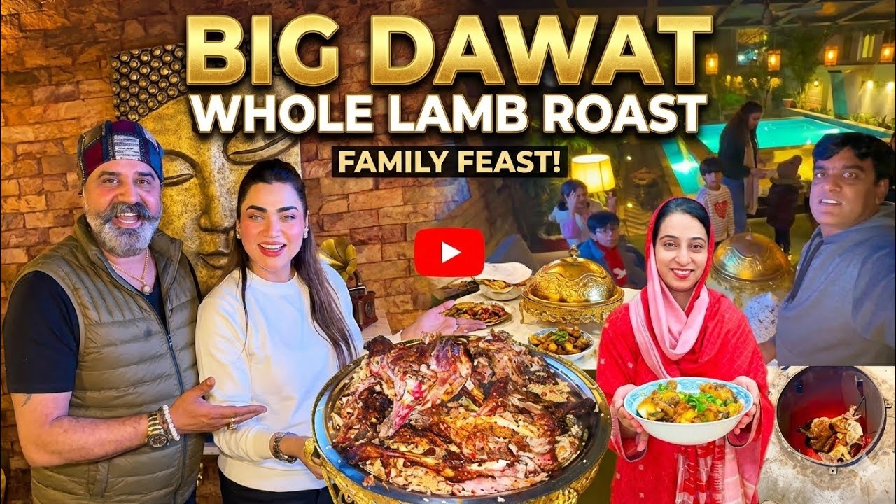 Big Dawat Faisal Bhai Ny Itna Brda Surprise Diya Family get-together 
