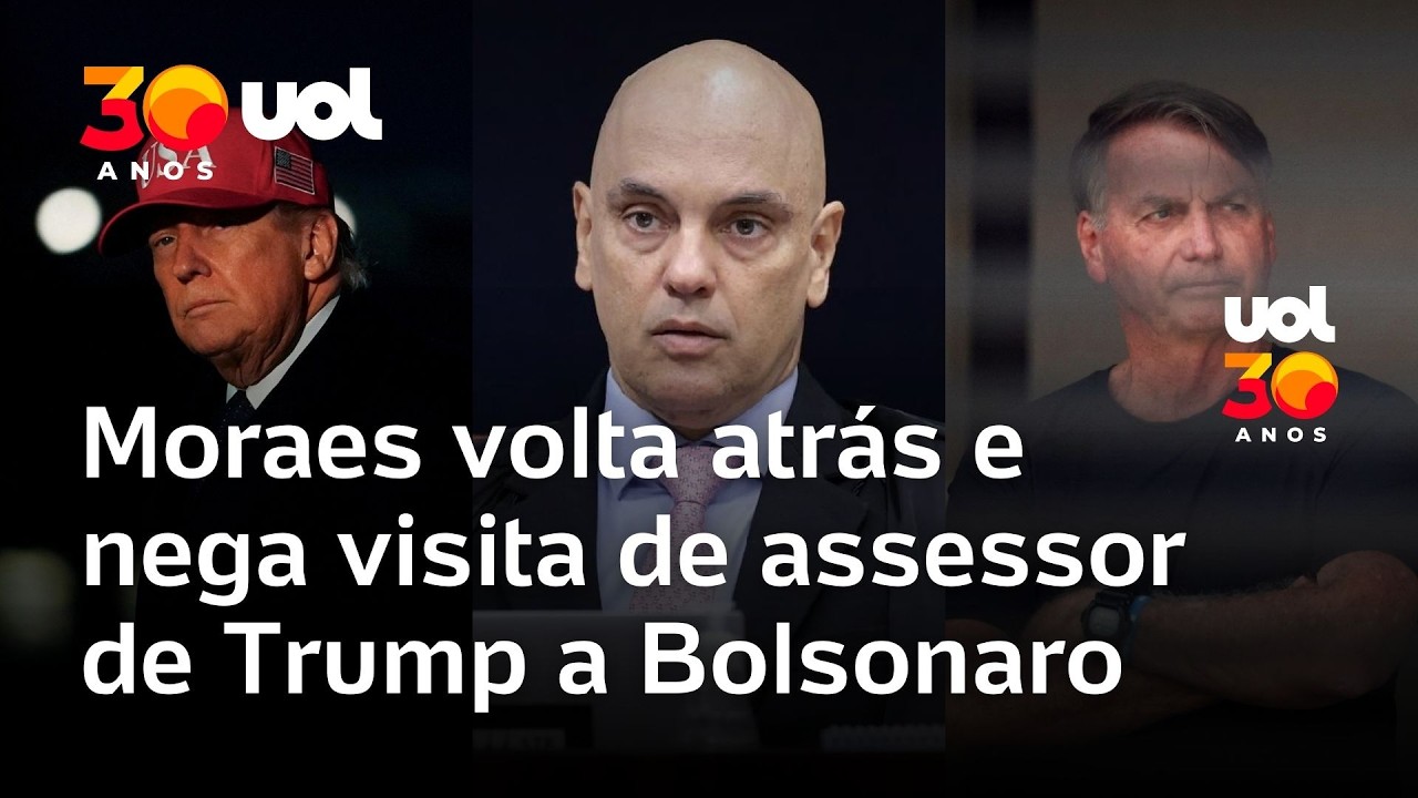 Itamaraty faz alerta, e Moraes nega visita de assessor de Trump a Bolsonaro na Papudinha