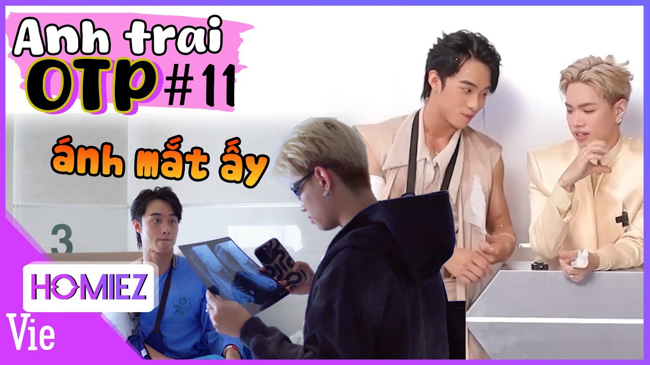 ANH TRAI OTP #11: Pháp Kiều chăm sóc Hải Đăng Doo khi chấn thương, ánh mắt nhà trai nói lên tất cả