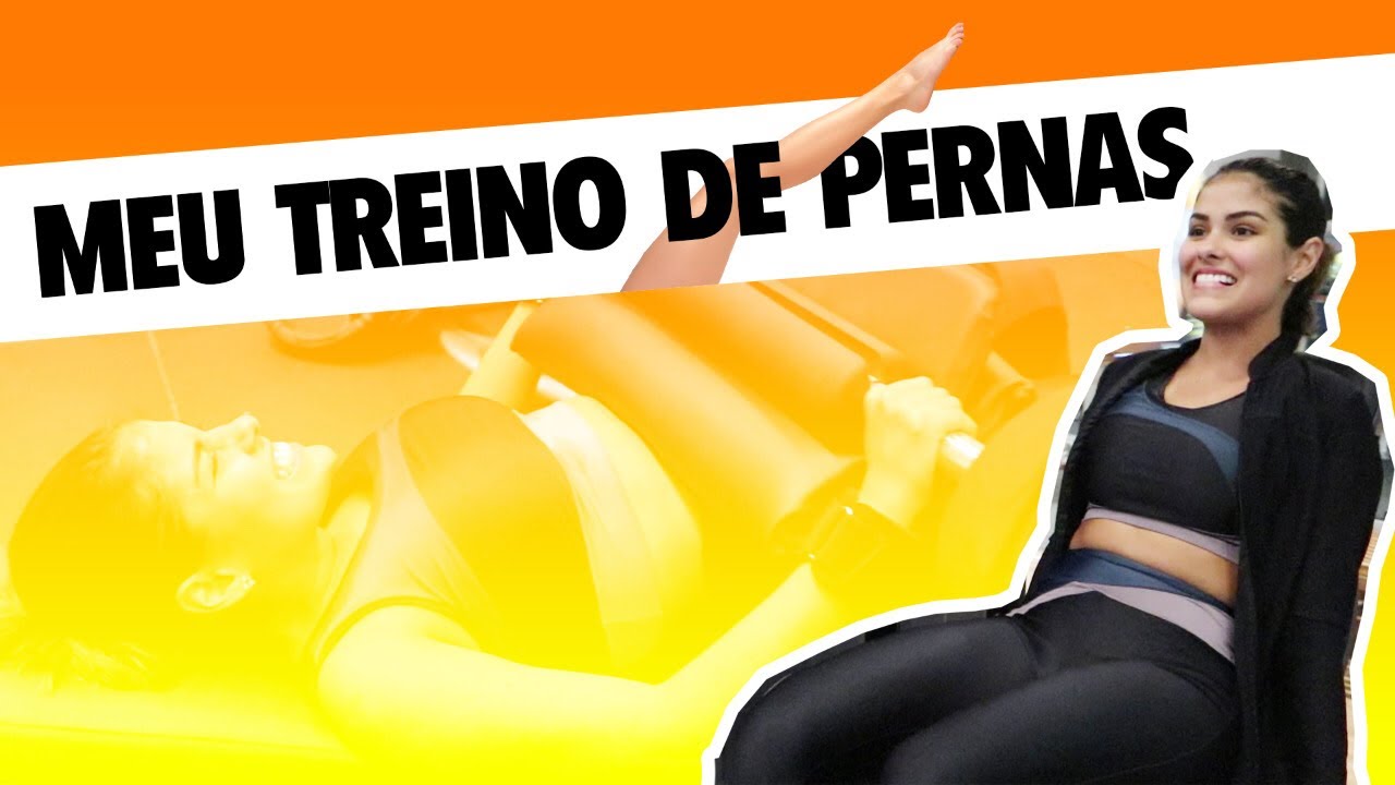 #VLOG - MEU TREINO DE PERNAS