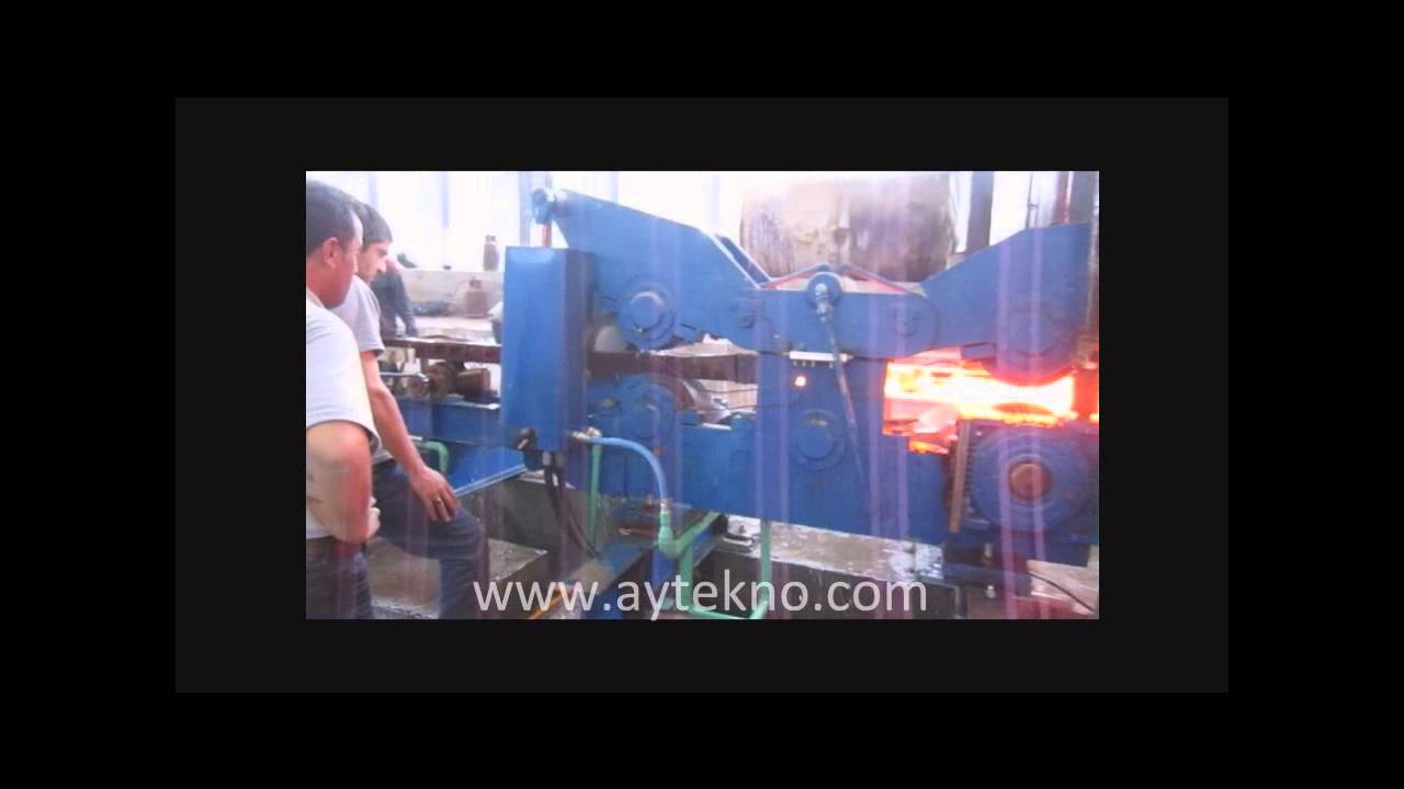 Twana CCM d&ouml;k&uuml;m alıyor Aytekno M&uuml;hendislik continuous casting machine s&uuml;rekli d&ouml;k&uuml;m makinası