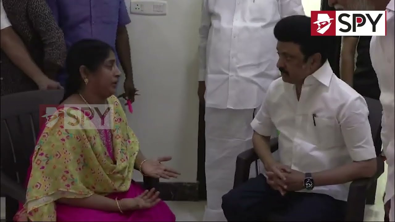 CM MK Stalin Meet BSP Armstrong Wife என் புருஷனை கொன்னுட்டாங்க முதல்வரே! கதறி அழுத ஆம்ஸ்ட்ராங் மனைவி