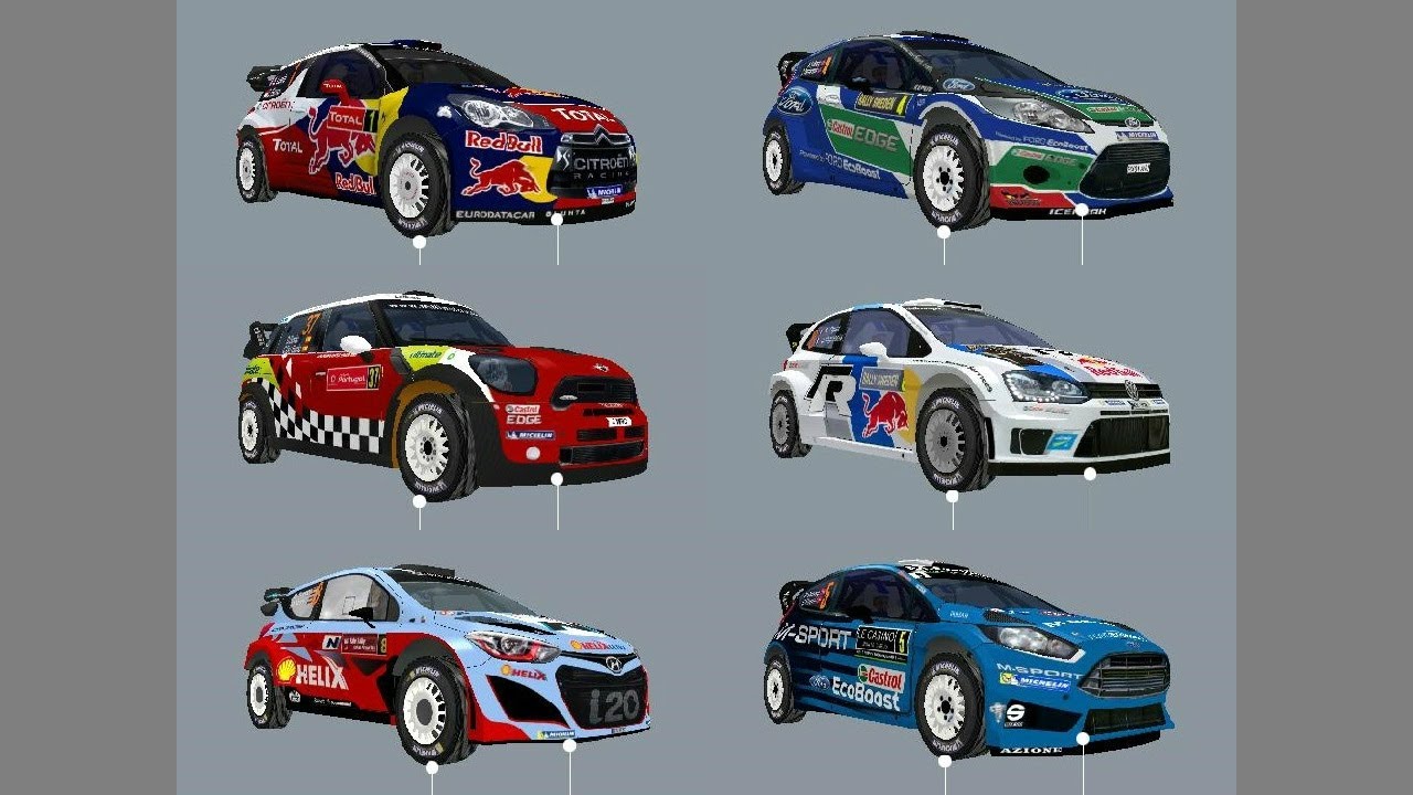 Colin Mcrae Rally 2.0 - WRC 2011-2016 cars (+ download link)