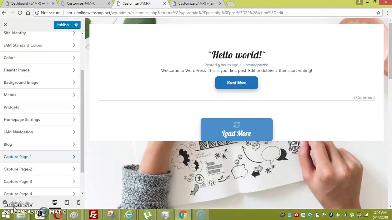 HOW To Create An Optin page With The JAM-X | NEWLY WORDPRESS THEME