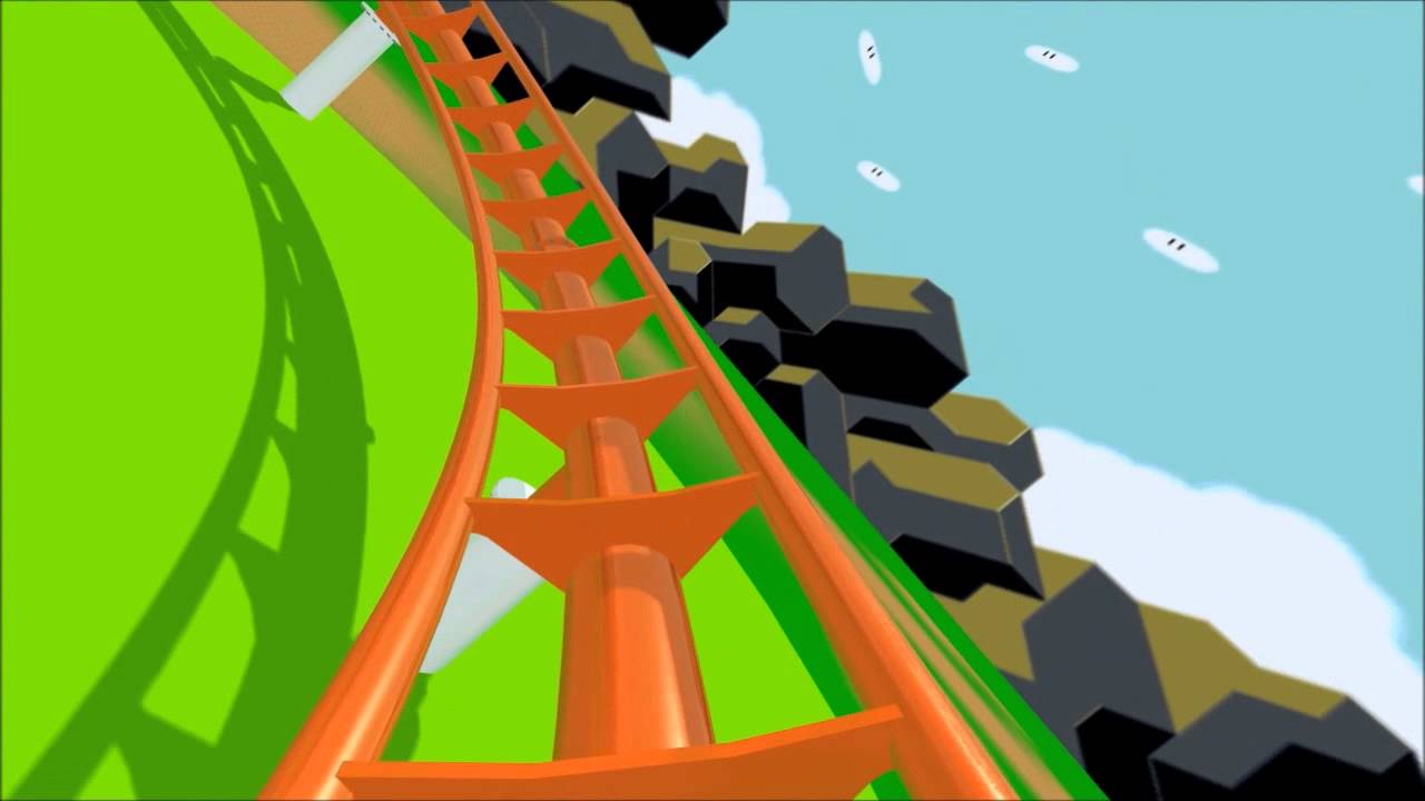 Yoshi Coaster (No Limits 2 themed launch coaster)