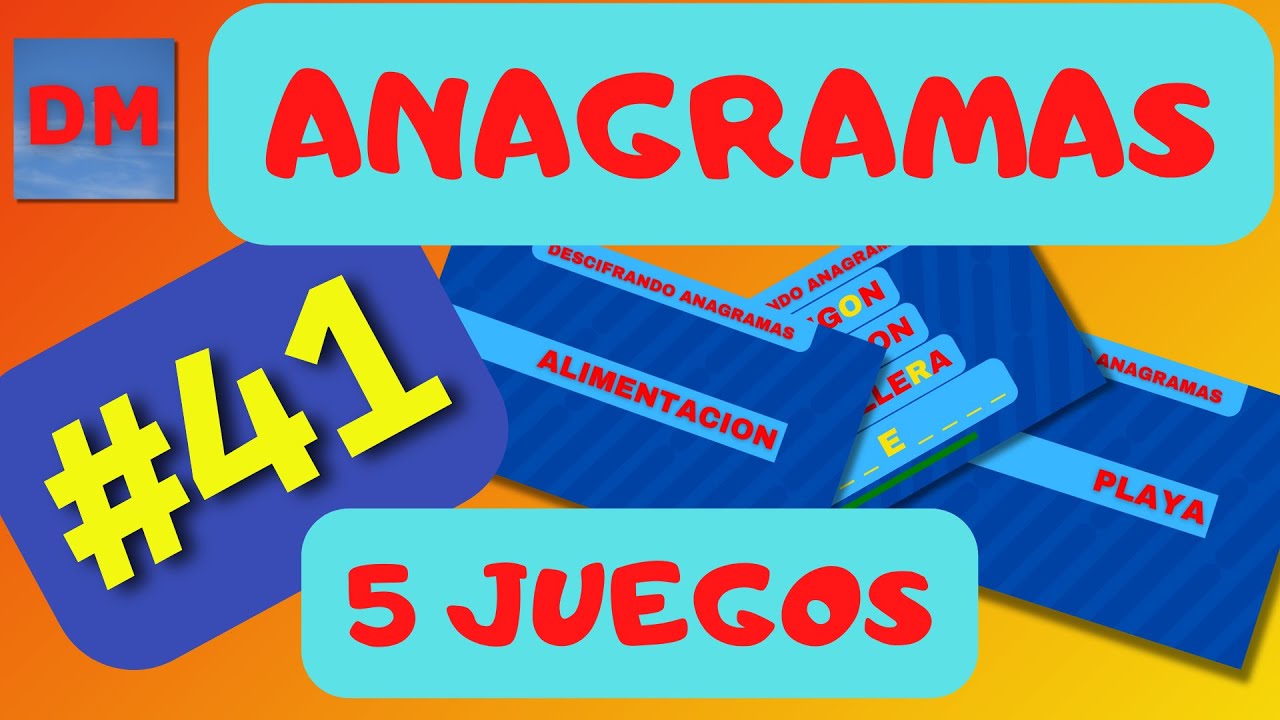 Activa tu mente - Haz este ejercicio  | Anagramas en español #041